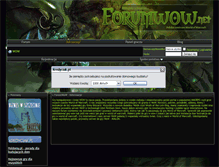 Tablet Screenshot of forumwow.net
